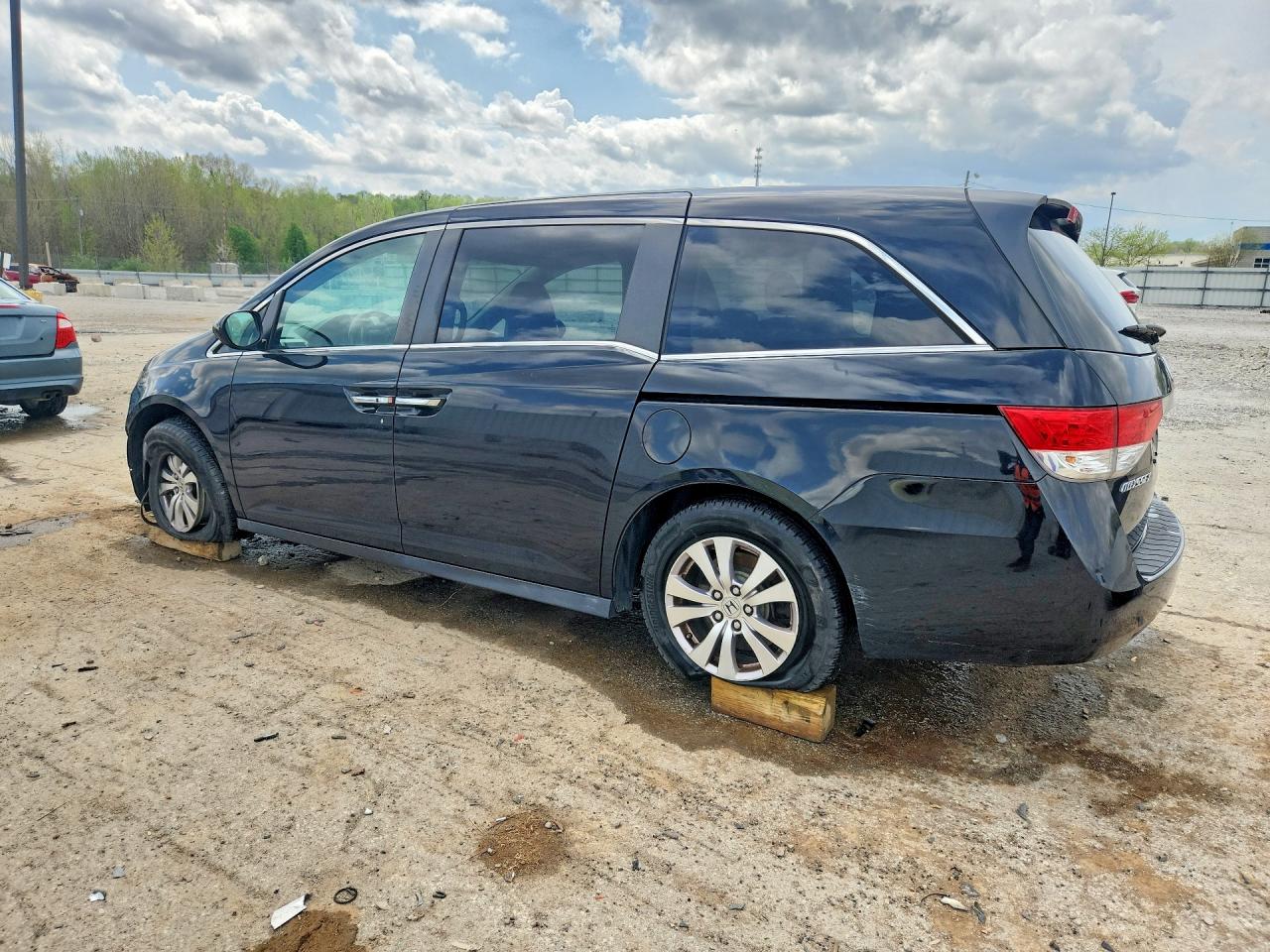 2014 Honda Odyssey Exl Black vin: 5FNRL5H63EB063669