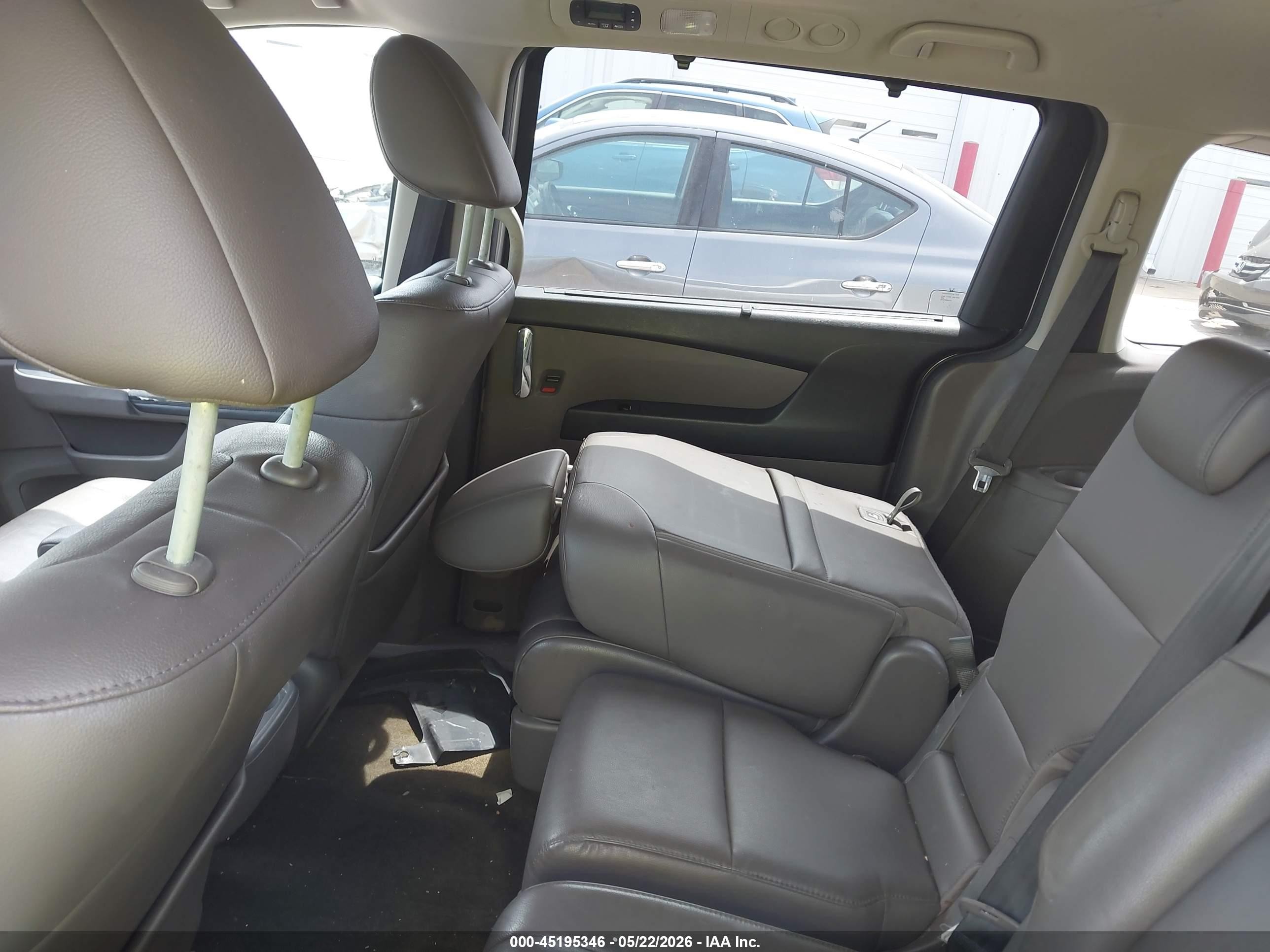 2014 Honda Odyssey Ex-l Silver vin: 5FNRL5H63EB084781