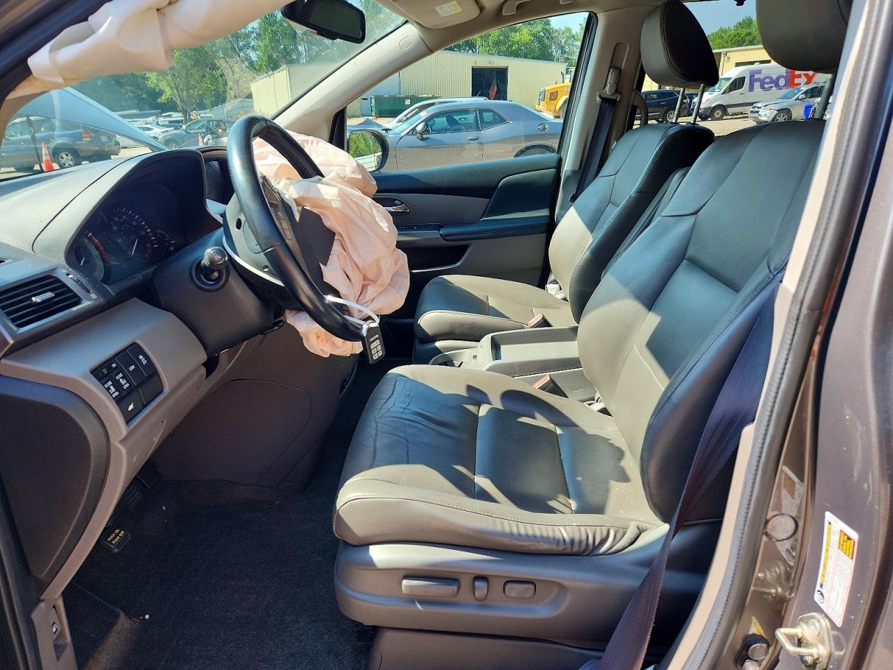 2014 Honda Odyssey Exl Серый vin: 5FNRL5H63EB087678