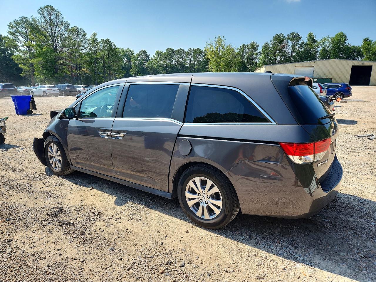 2014 Honda Odyssey Exl Серый vin: 5FNRL5H63EB087678
