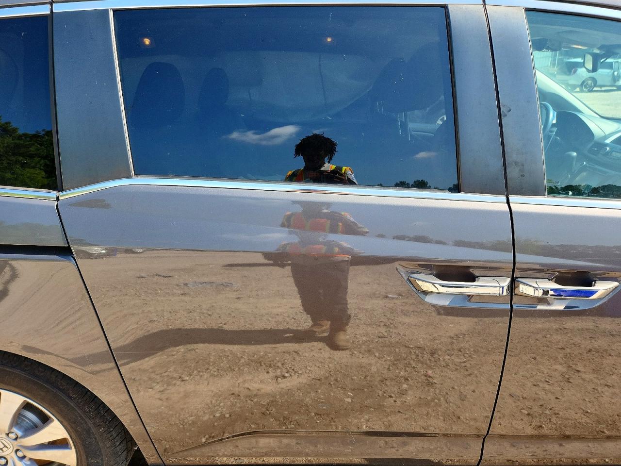 2014 Honda Odyssey Exl Серый vin: 5FNRL5H63EB087678