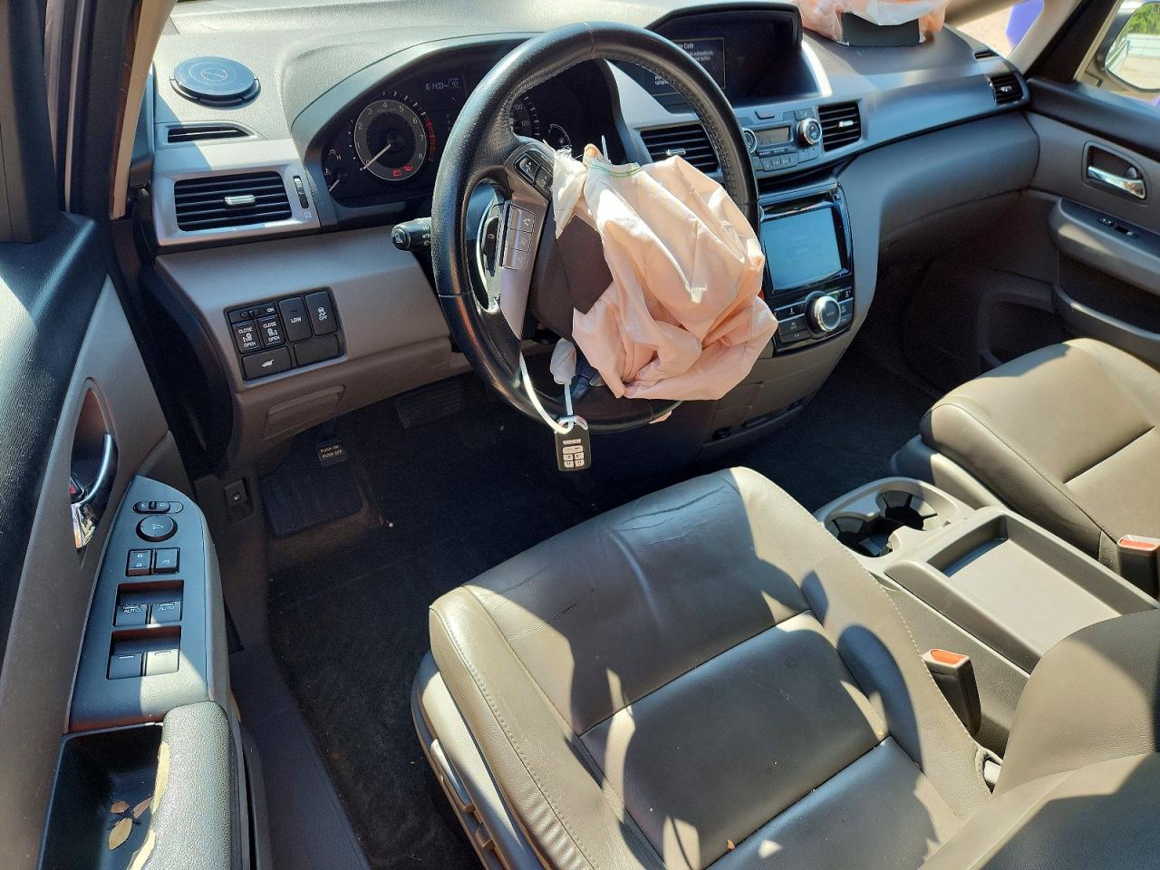 2014 Honda Odyssey Exl Серый vin: 5FNRL5H63EB087678