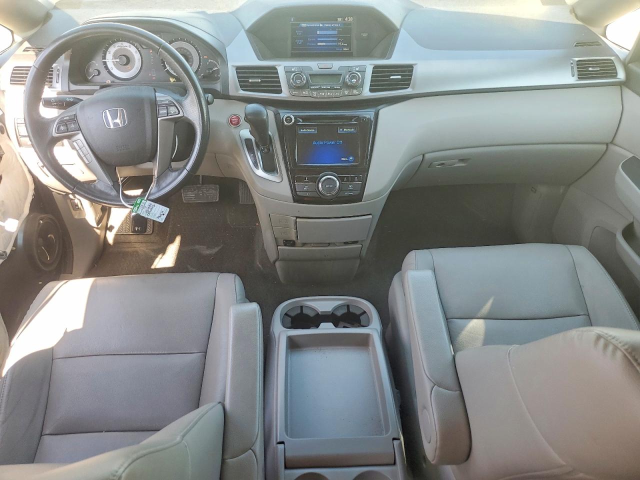 2014 Honda Odyssey Exl Gray vin: 5FNRL5H63EB095229