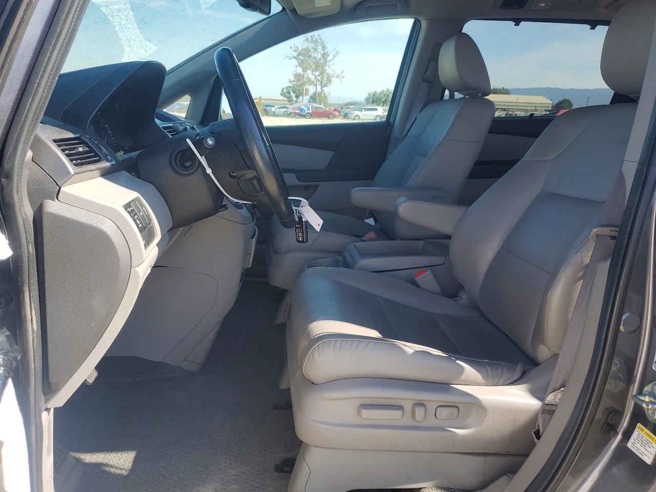 2014 Honda Odyssey Exl Gray vin: 5FNRL5H63EB095229