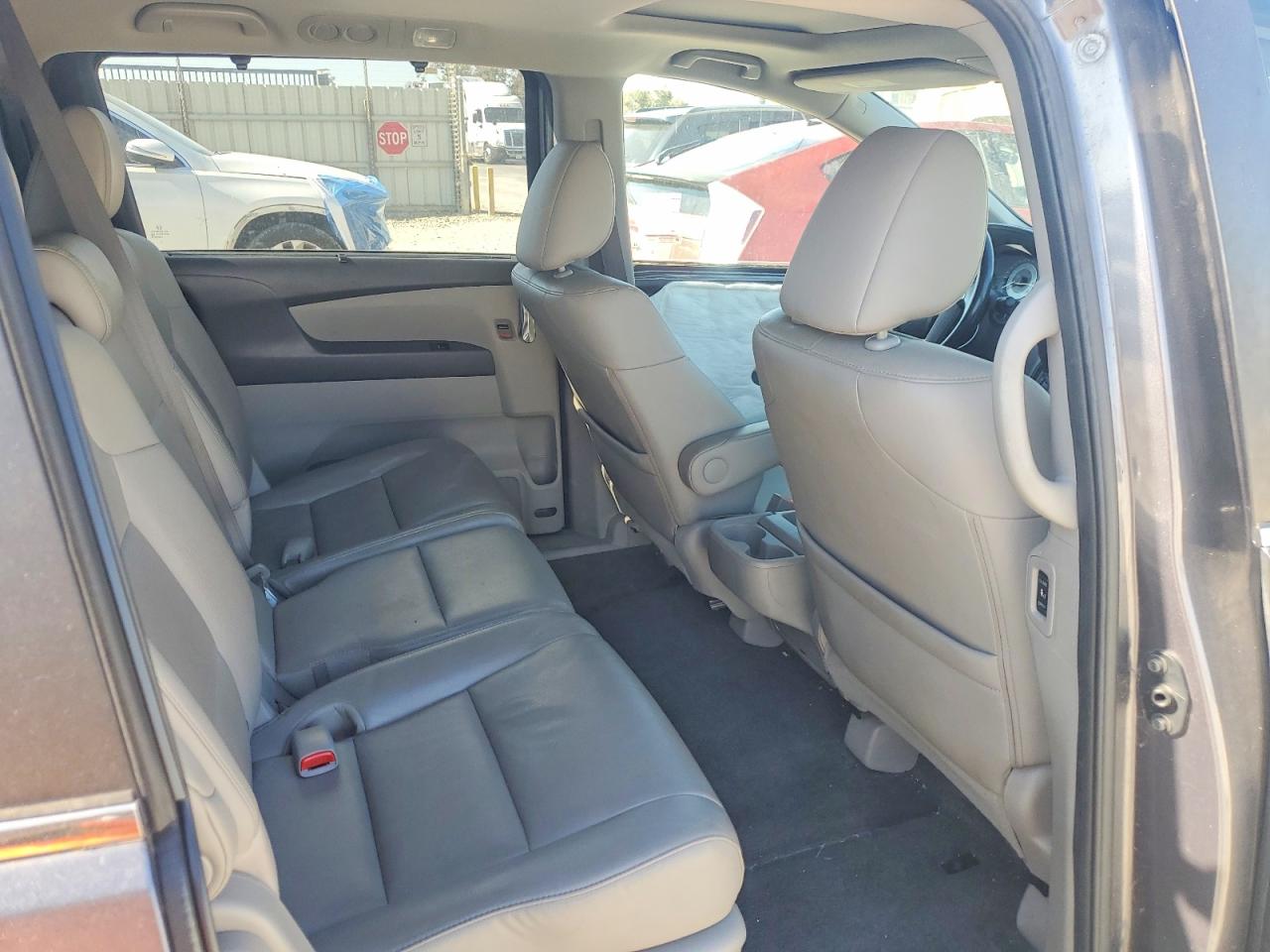 2014 Honda Odyssey Exl Gray vin: 5FNRL5H63EB095229