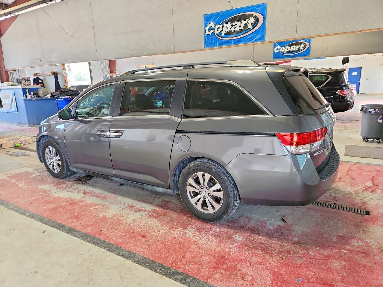 2014 Honda Odyssey Exl Gray vin: 5FNRL5H63EB097420