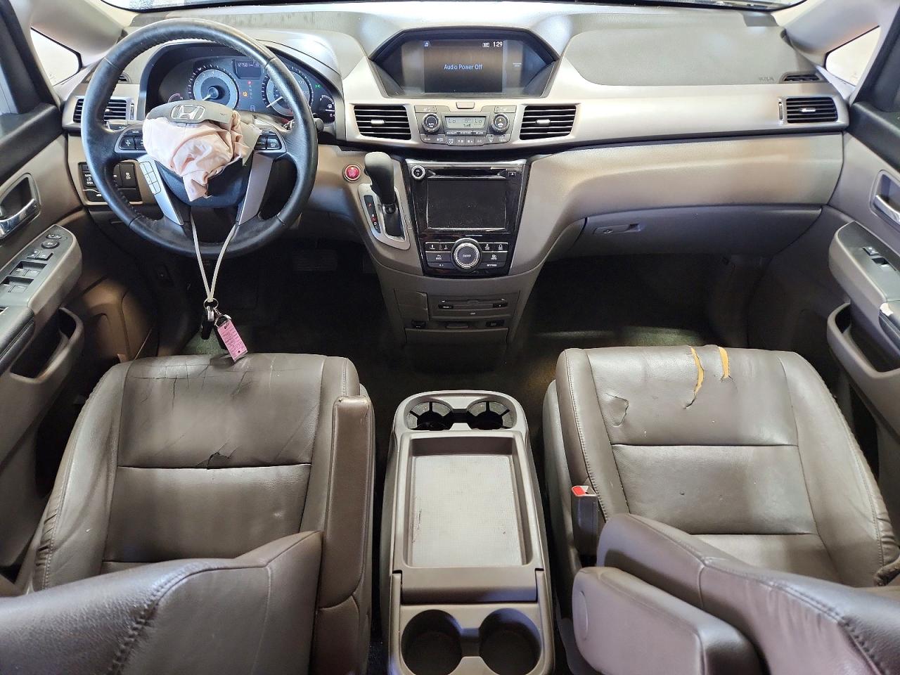 2014 Honda Odyssey Exl Gray vin: 5FNRL5H63EB097420