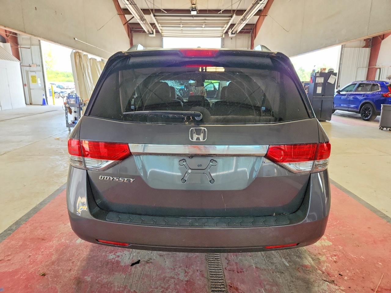 2014 Honda Odyssey Exl Gray vin: 5FNRL5H63EB097420