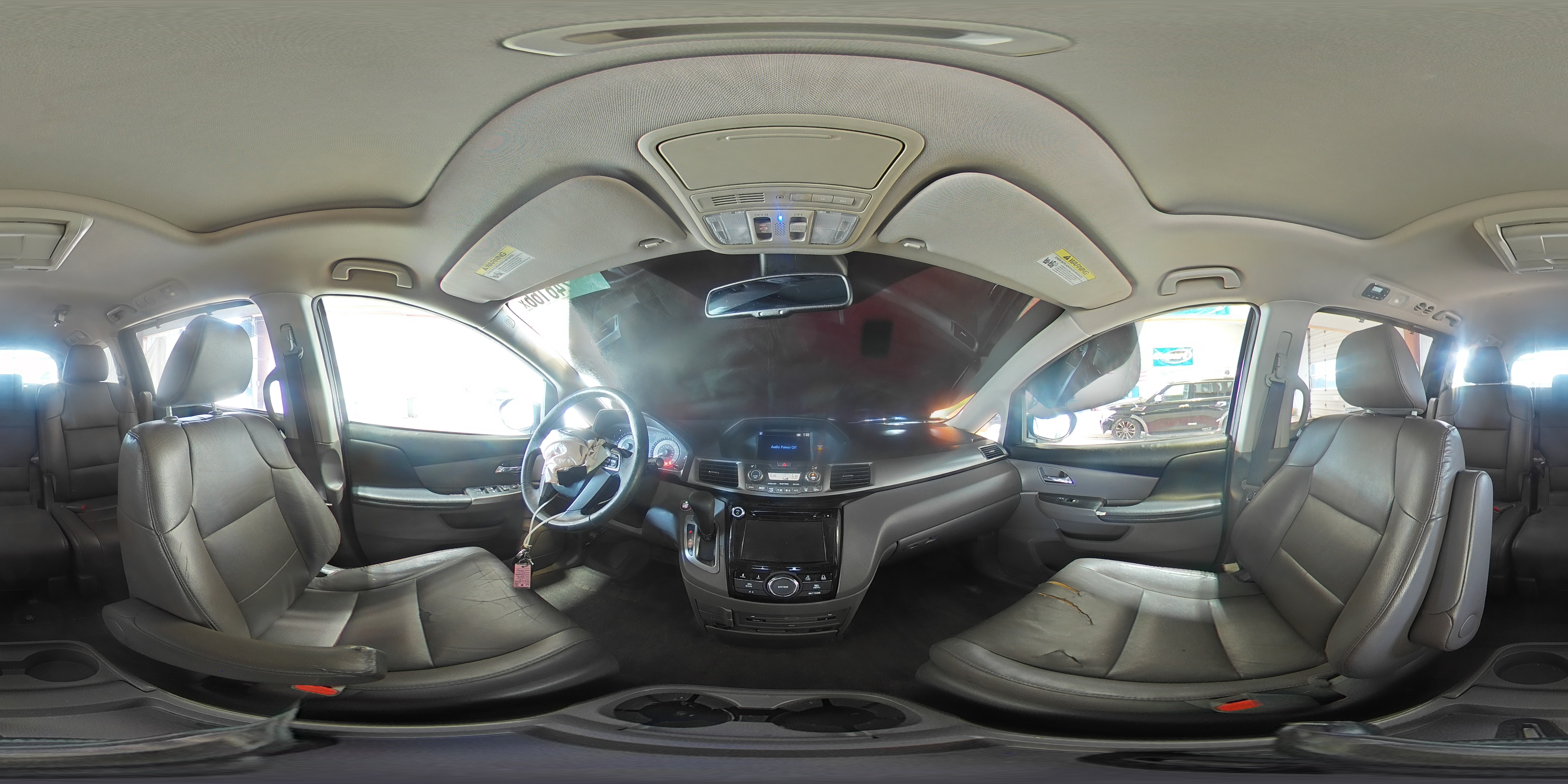 2014 Honda Odyssey Exl Gray vin: 5FNRL5H63EB097420