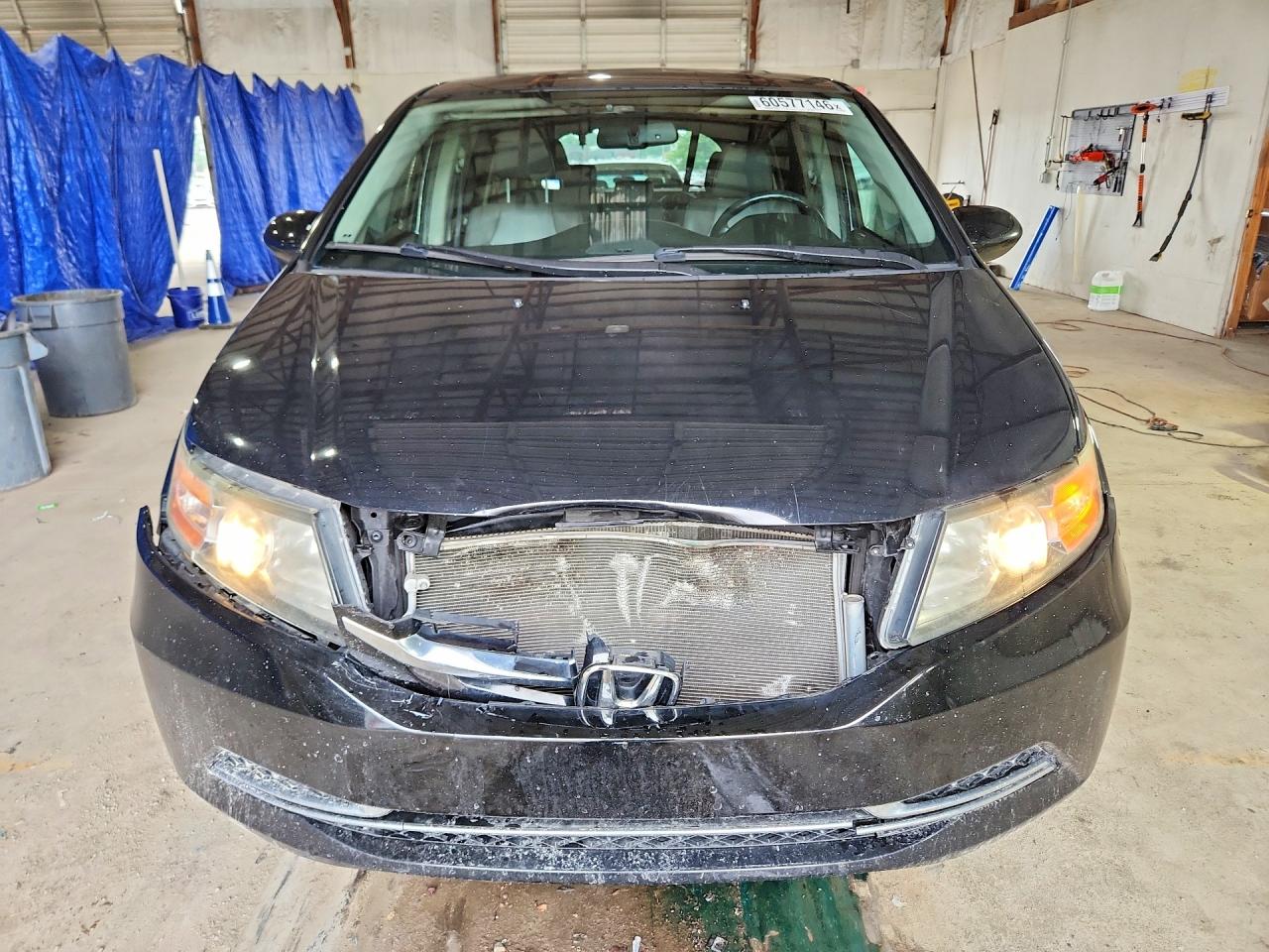 2014 Honda Odyssey Exl Черный vin: 5FNRL5H63EB107556