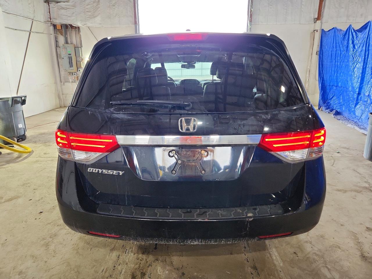 2014 Honda Odyssey Exl Черный vin: 5FNRL5H63EB107556