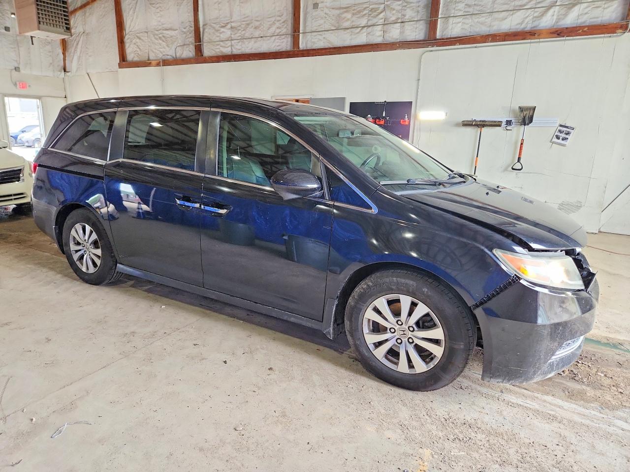 2014 Honda Odyssey Exl Черный vin: 5FNRL5H63EB107556