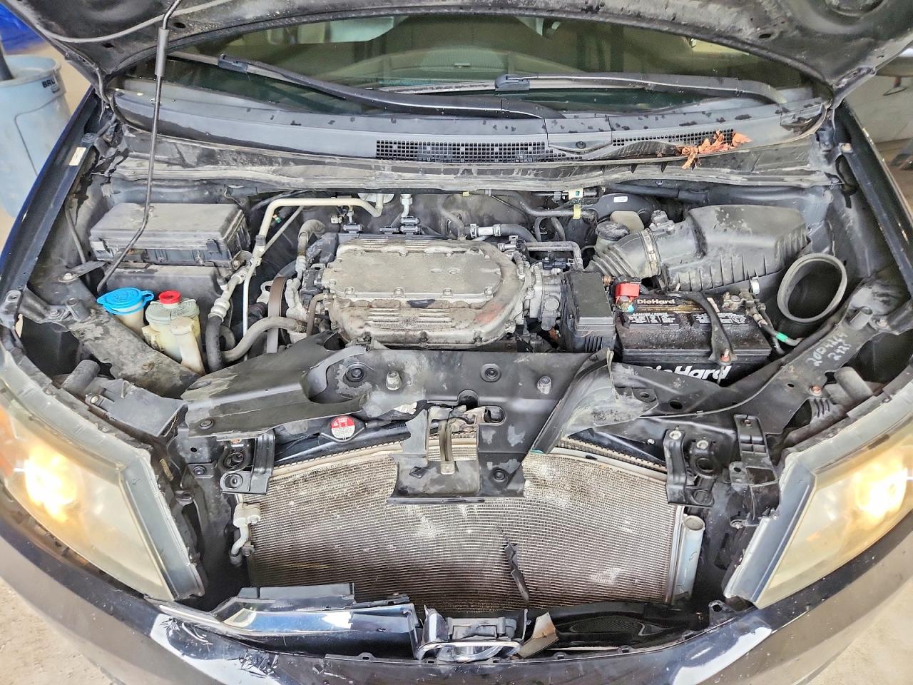 2014 Honda Odyssey Exl Черный vin: 5FNRL5H63EB107556