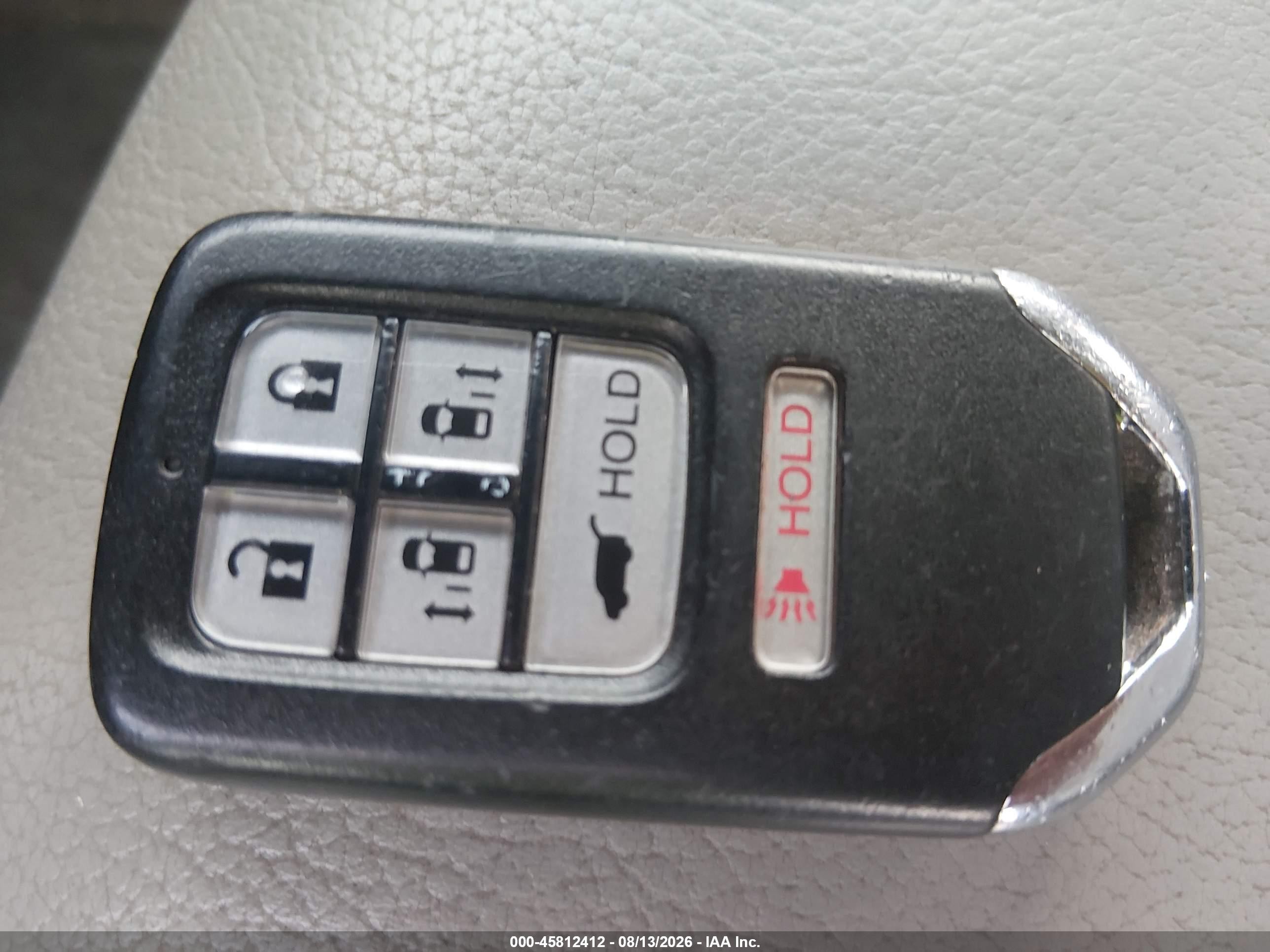 2015 Honda Odyssey Ex-l Blue vin: 5FNRL5H63FB019334