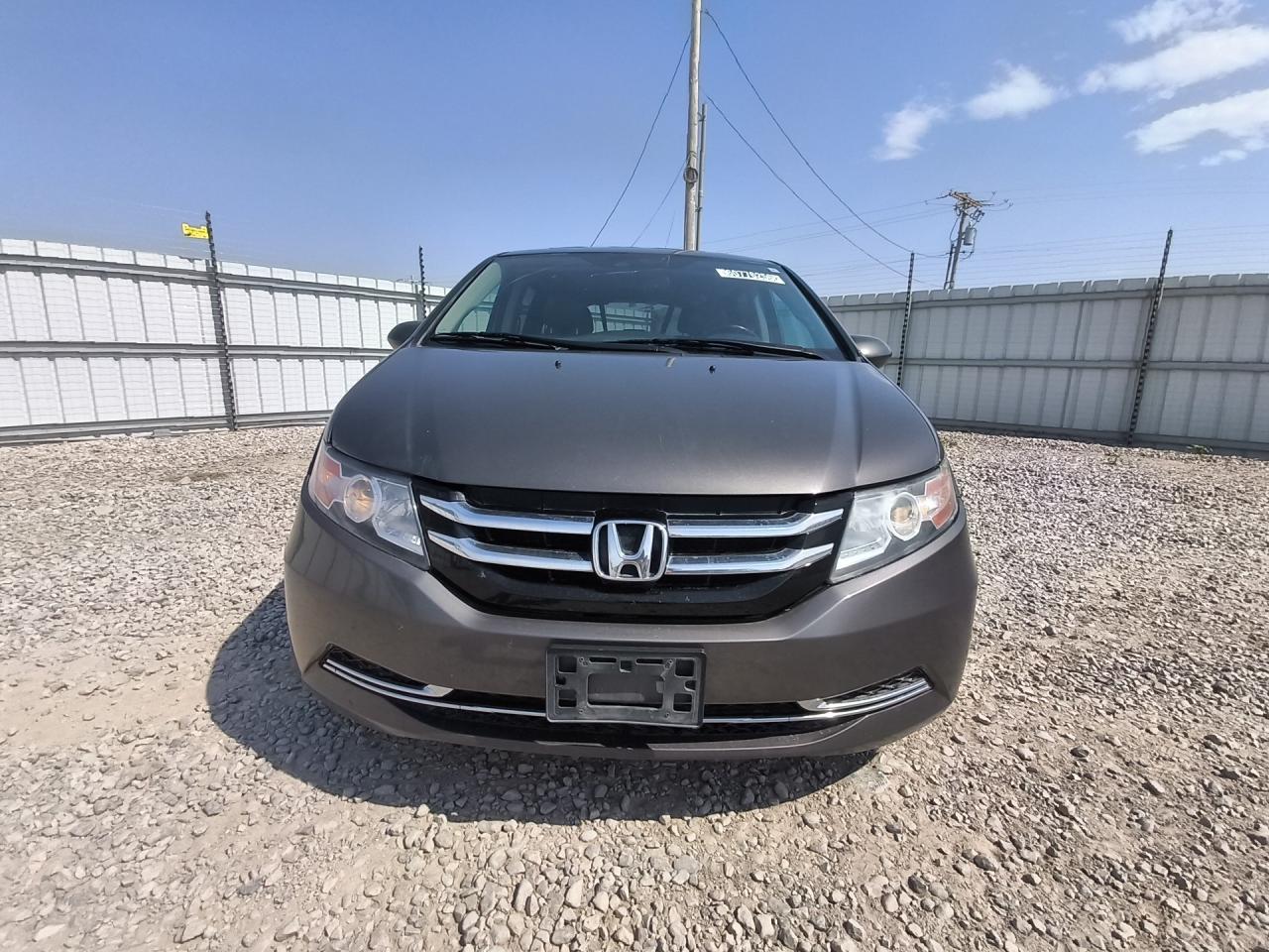 2015 Honda Odyssey Exl Charcoal vin: 5FNRL5H63FB036201 Damage: Left Head Lamp, Faded, Repair Required