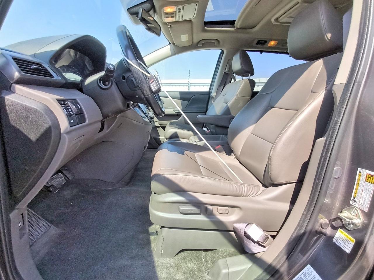 2015 Honda Odyssey Exl Charcoal vin: 5FNRL5H63FB036201