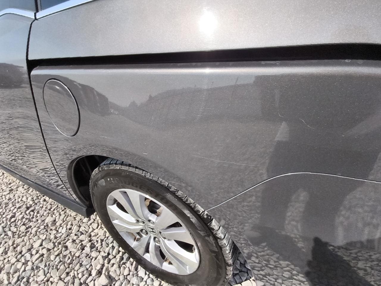 2015 Honda Odyssey Exl Charcoal vin: 5FNRL5H63FB036201 Damage: Left Qtr Panel, Chipped, 3