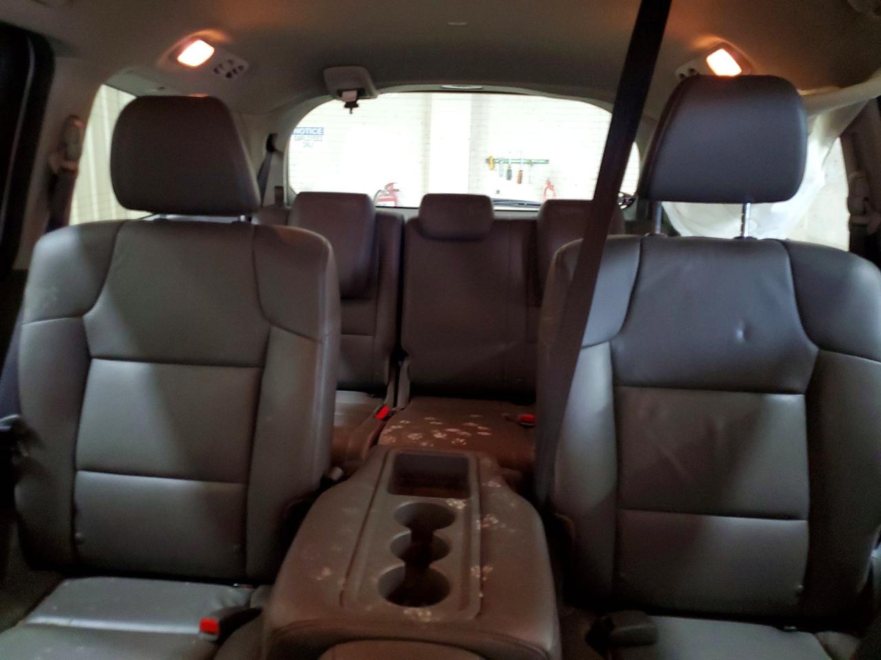 2015 Honda Odyssey Exl White vin: 5FNRL5H63FB040555