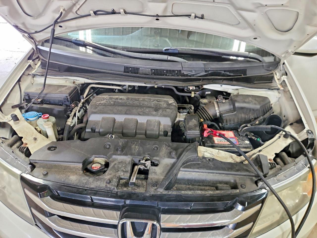 2015 Honda Odyssey Exl White vin: 5FNRL5H63FB061910