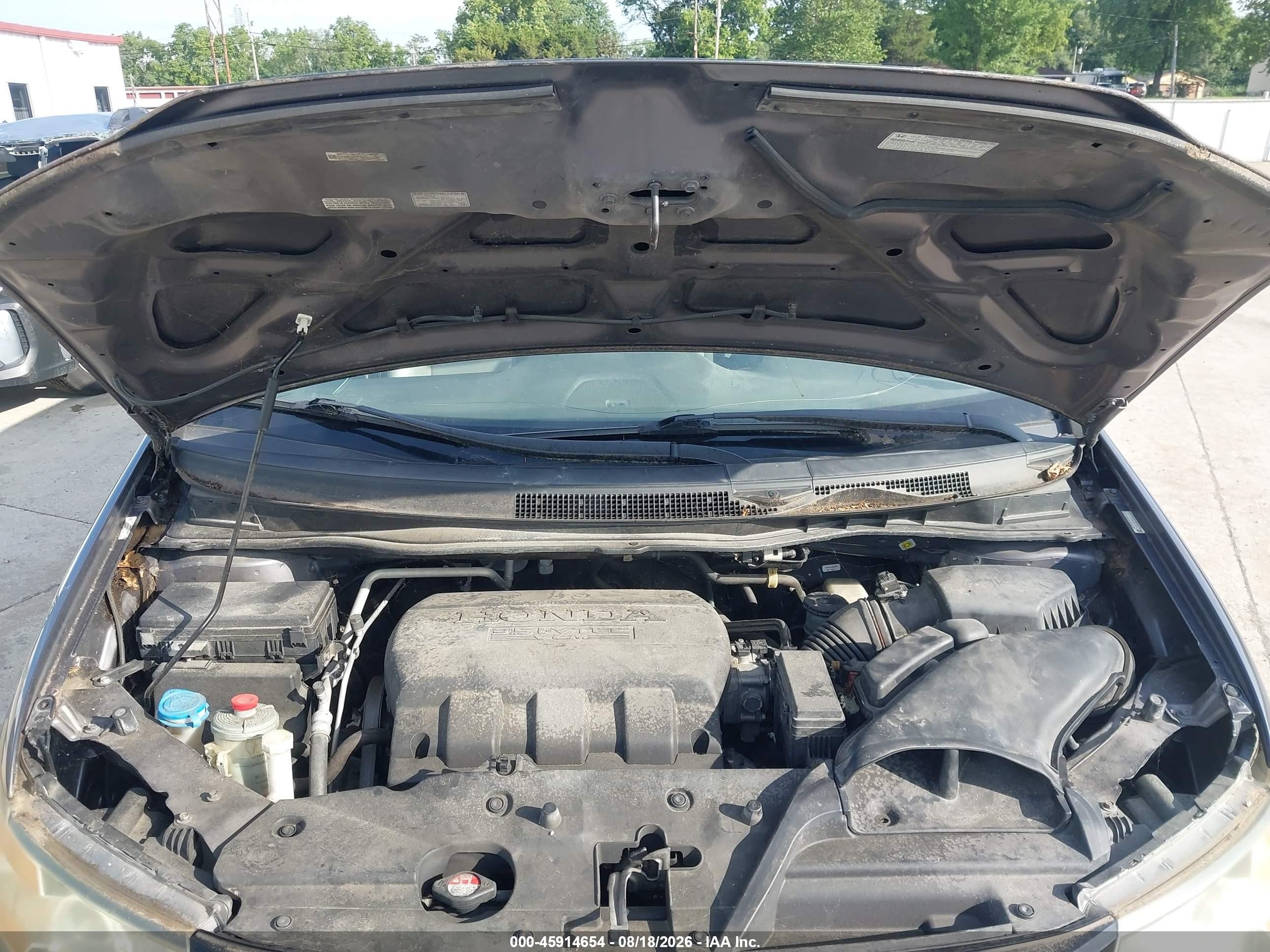 2015 Honda Odyssey Ex-l Gray vin: 5FNRL5H63FB066573