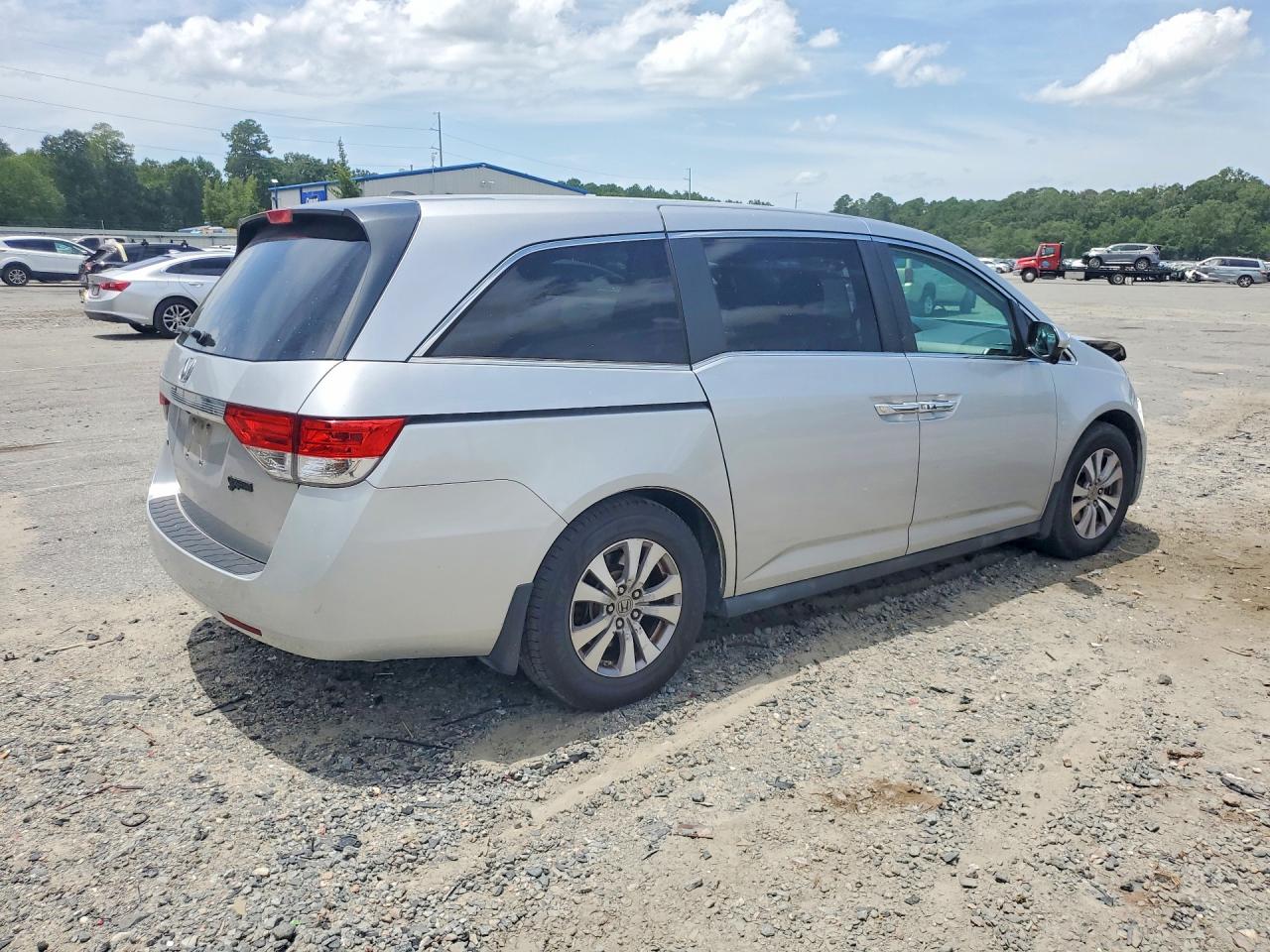 2015 Honda Odyssey Exl Серебряный vin: 5FNRL5H63FB079548