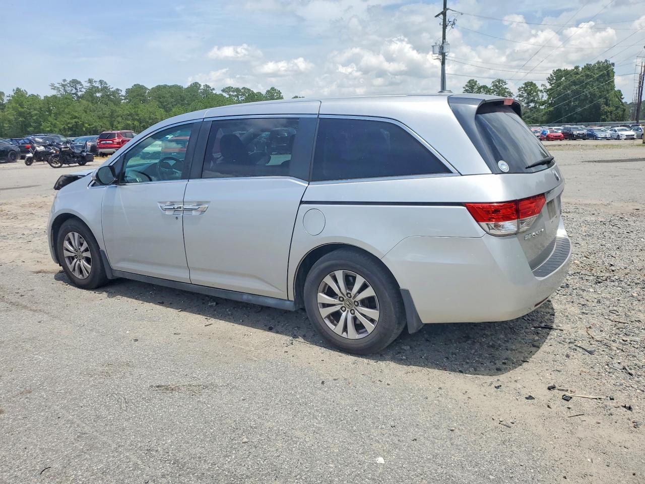 2015 Honda Odyssey Exl Серебряный vin: 5FNRL5H63FB079548