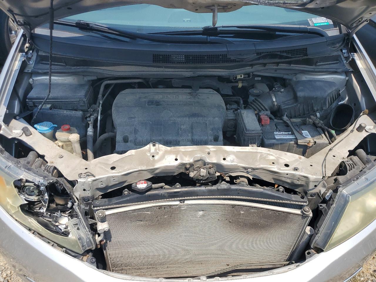 2015 Honda Odyssey Exl Серебряный vin: 5FNRL5H63FB079548