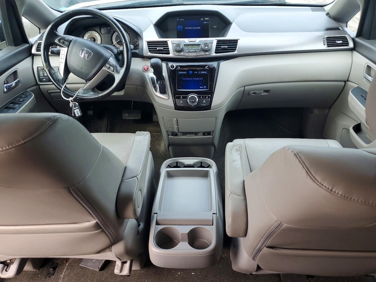 2015 Honda Odyssey Exl Серебряный vin: 5FNRL5H63FB079548