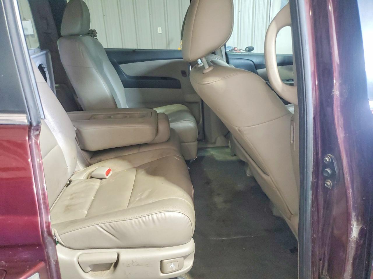 2015 Honda Odyssey Exl Maroon vin: 5FNRL5H63FB087598