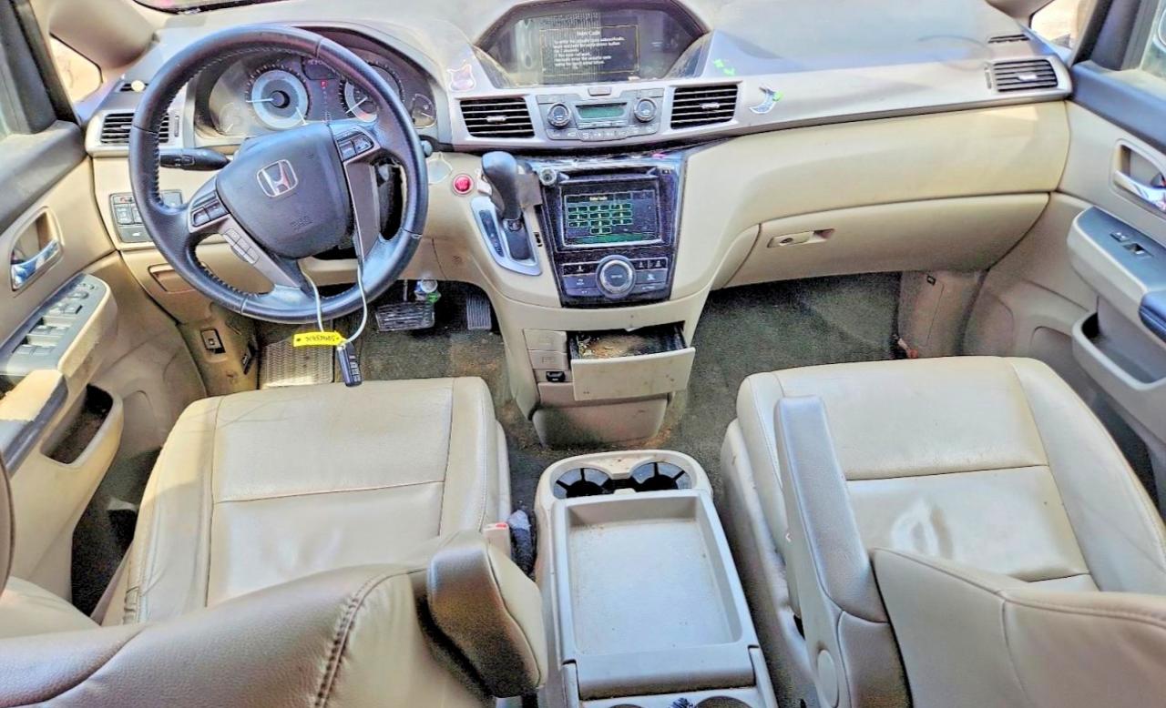2015 Honda Odyssey Exl Maroon vin: 5FNRL5H63FB087598