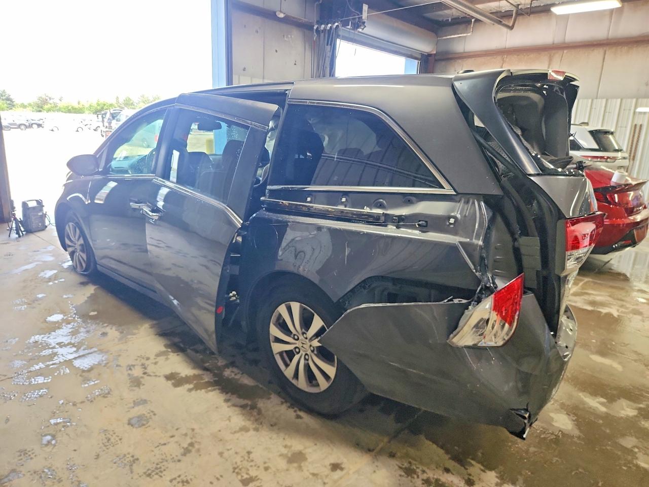 2015 Honda Odyssey Exl Серый vin: 5FNRL5H63FB091411