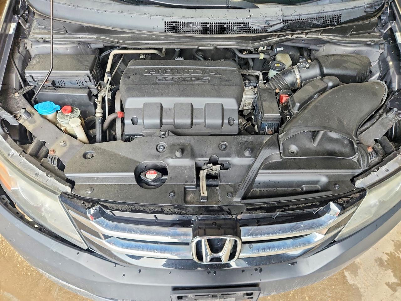 2015 Honda Odyssey Exl Серый vin: 5FNRL5H63FB091411