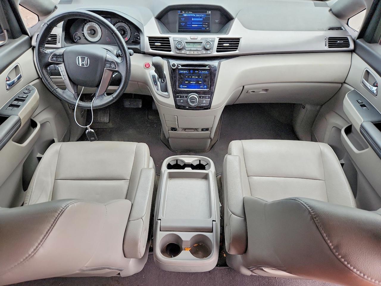 2015 Honda Odyssey Exl Silver vin: 5FNRL5H63FB097709