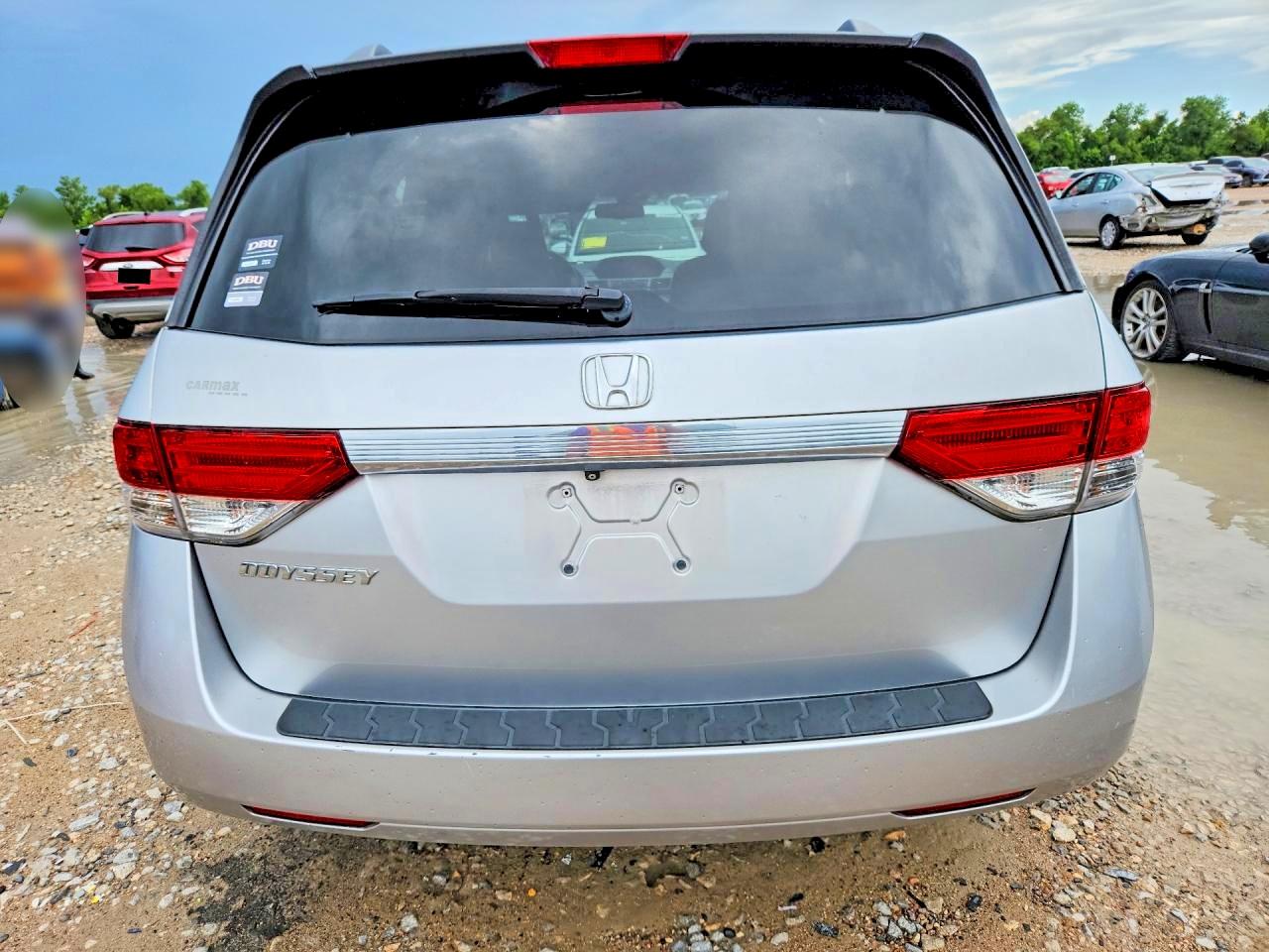 2015 Honda Odyssey Exl Silver vin: 5FNRL5H63FB097709