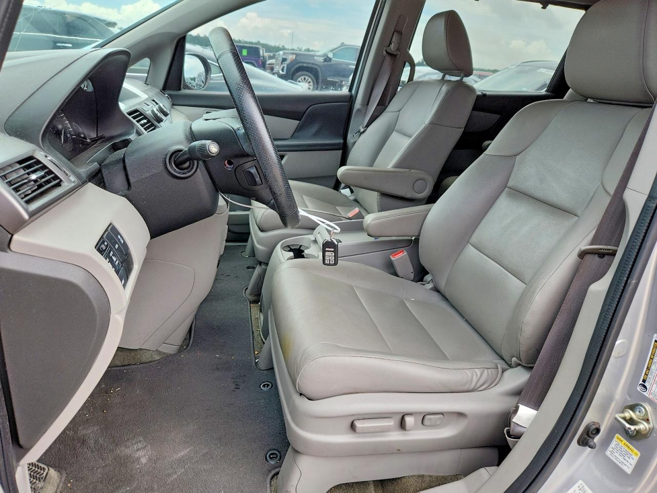 2015 Honda Odyssey Exl Silver vin: 5FNRL5H63FB097709