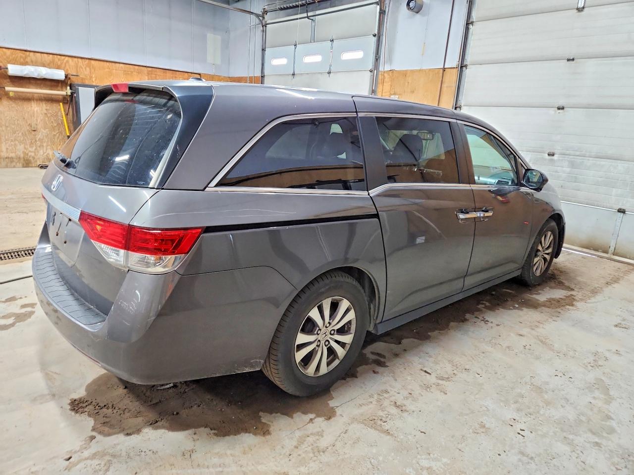 2015 Honda Odyssey Exl Серый vin: 5FNRL5H63FB103007