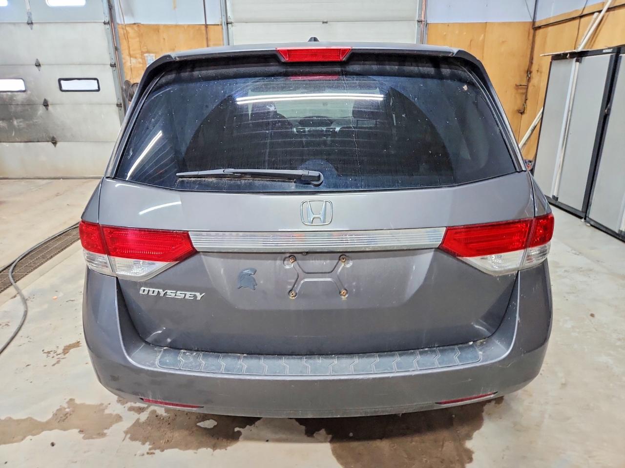 2015 Honda Odyssey Exl Серый vin: 5FNRL5H63FB103007