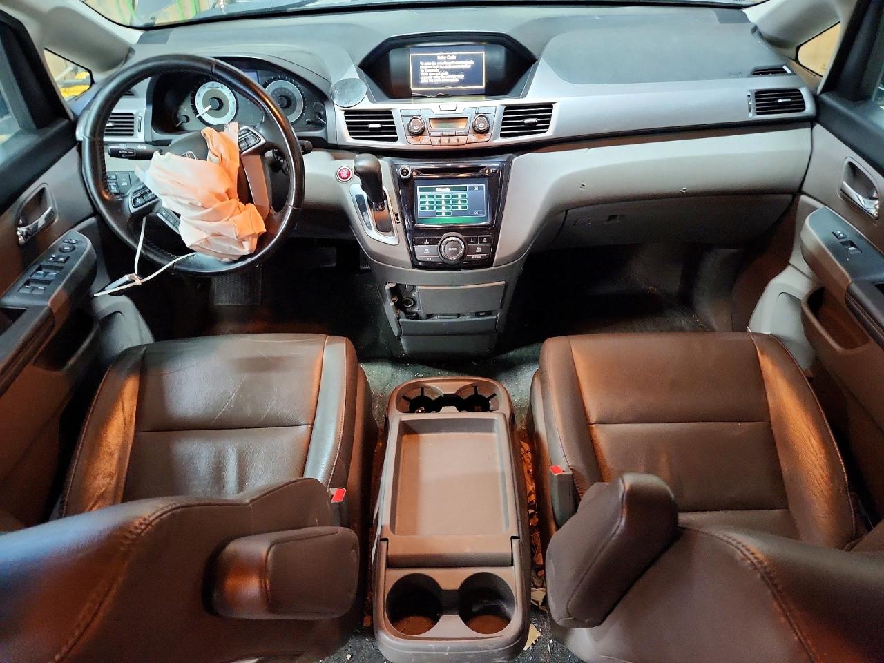 2015 Honda Odyssey Exl Серый vin: 5FNRL5H63FB103007