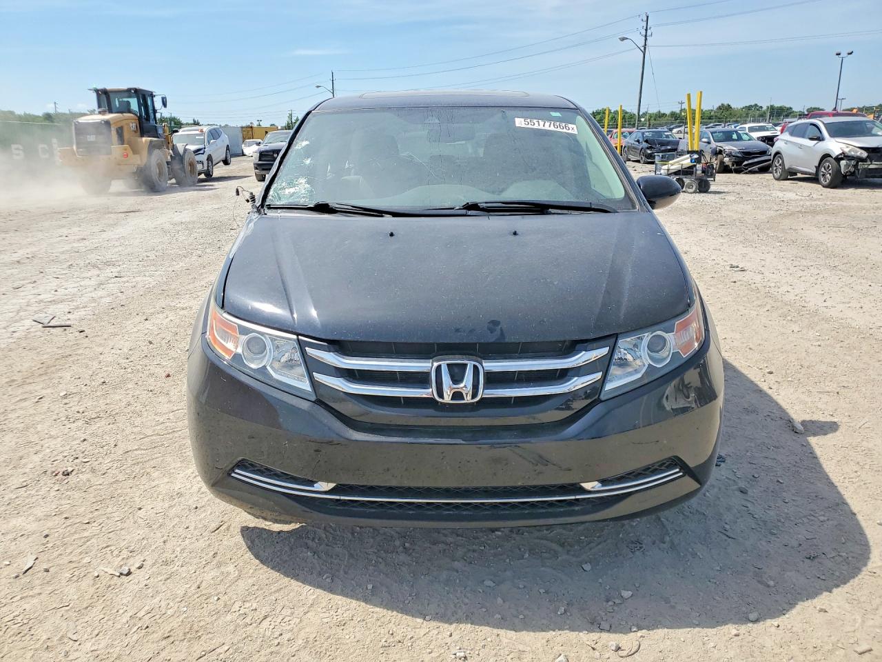 2016 Honda Odyssey Exl Черный vin: 5FNRL5H63GB130208