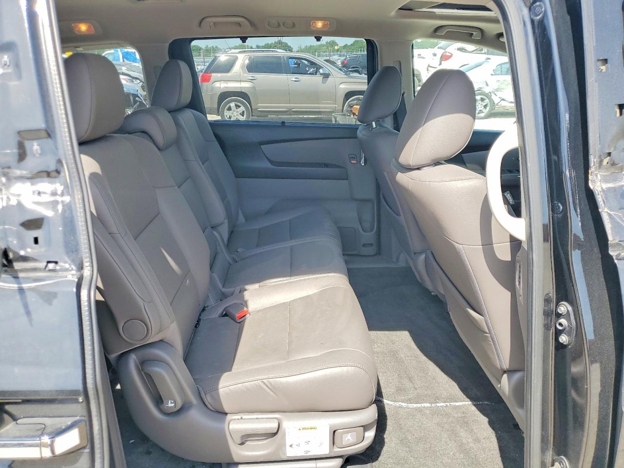 2016 Honda Odyssey Exl Черный vin: 5FNRL5H63GB130208