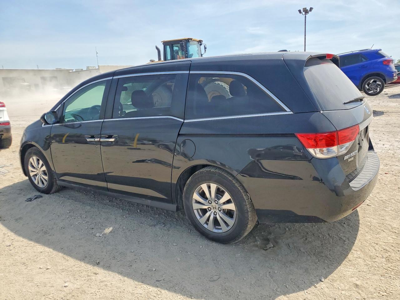 2016 Honda Odyssey Exl Черный vin: 5FNRL5H63GB130208