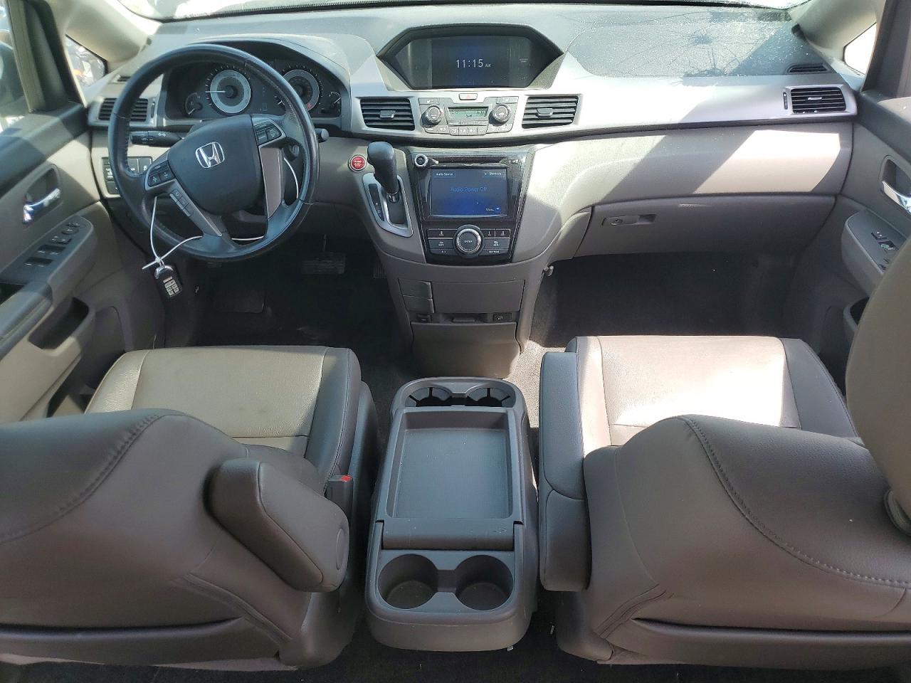 2016 Honda Odyssey Exl Черный vin: 5FNRL5H63GB130208
