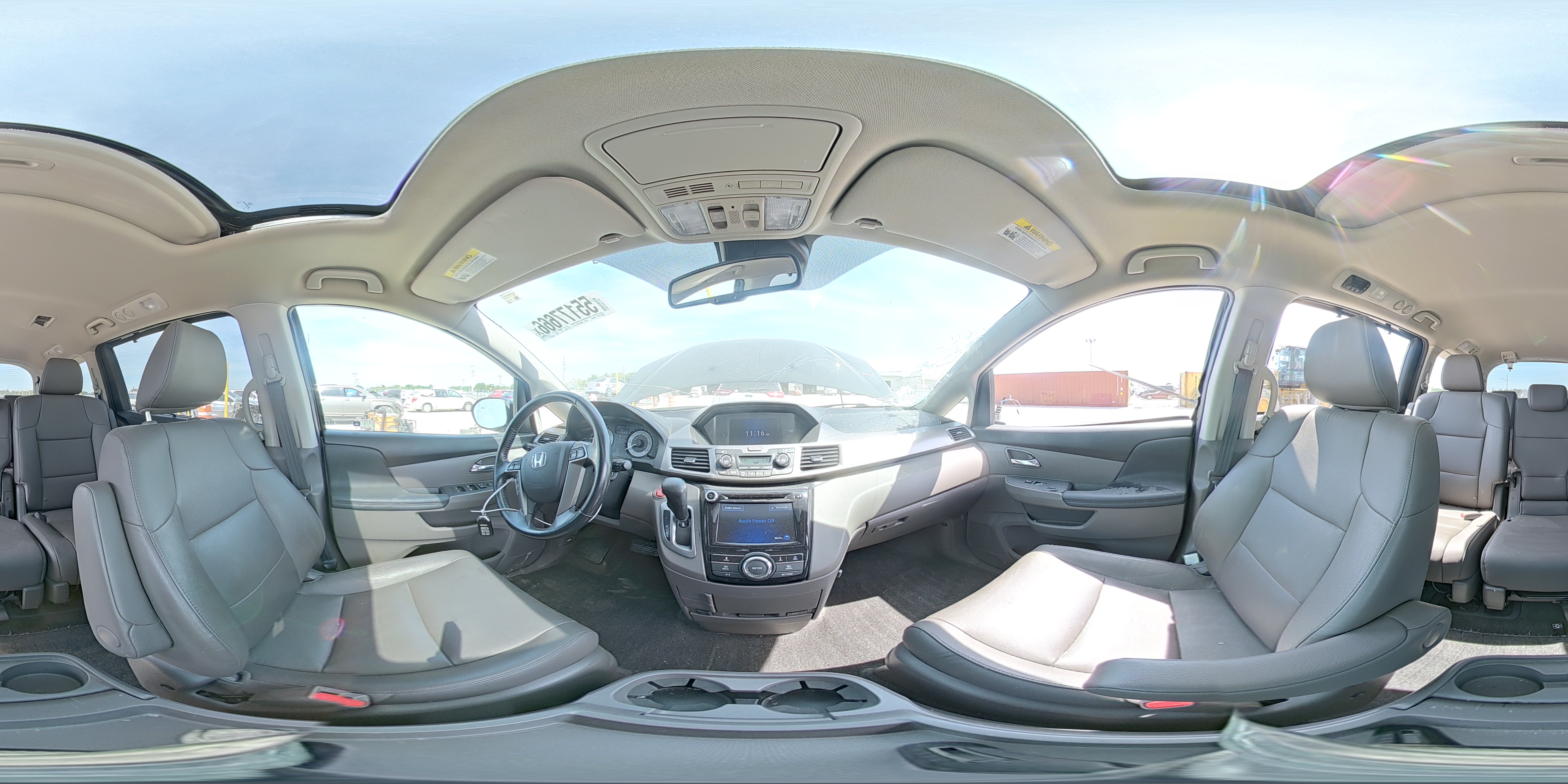2016 Honda Odyssey Exl Черный vin: 5FNRL5H63GB130208