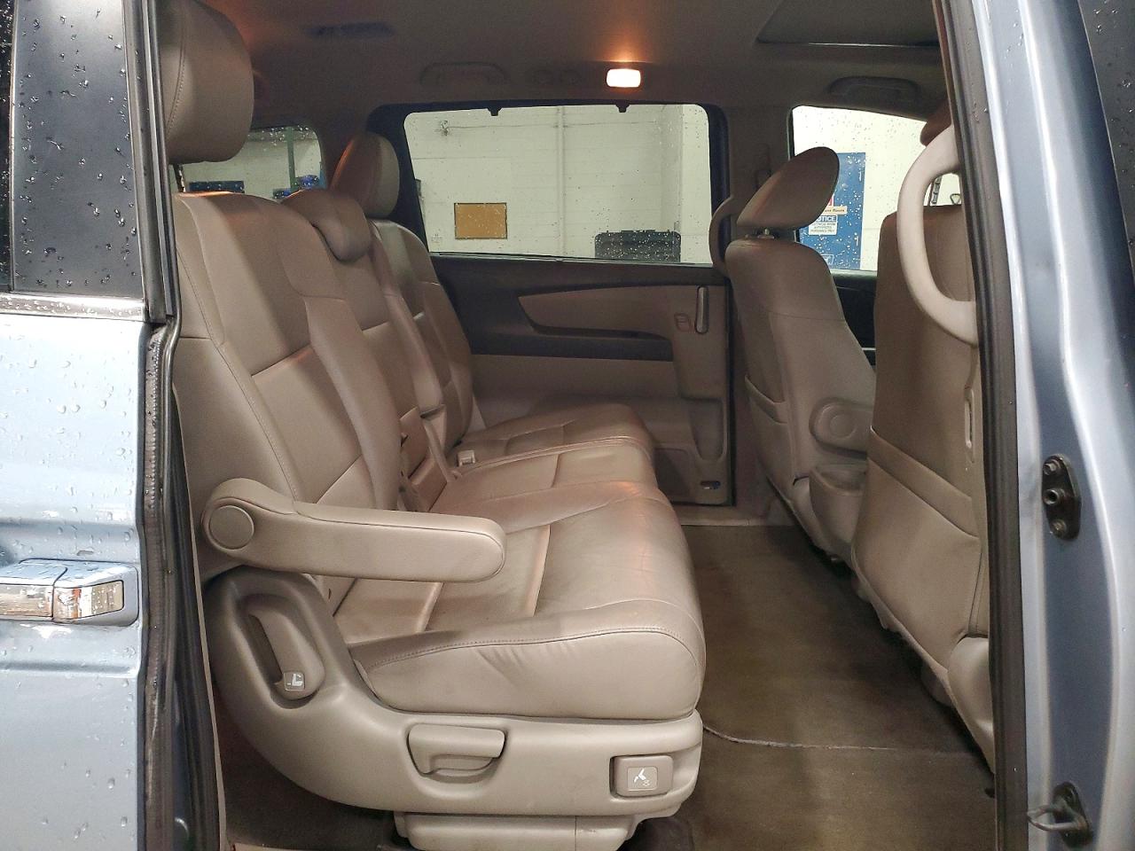 2011 Honda Odyssey Exl Blue vin: 5FNRL5H64BB010328