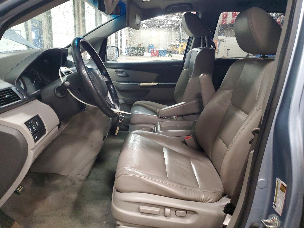 2011 Honda Odyssey Exl Blue vin: 5FNRL5H64BB010328