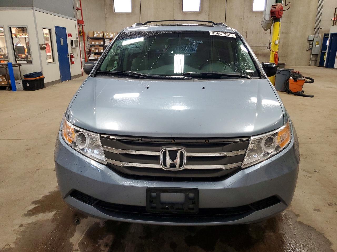 2011 Honda Odyssey Exl Blue vin: 5FNRL5H64BB010328