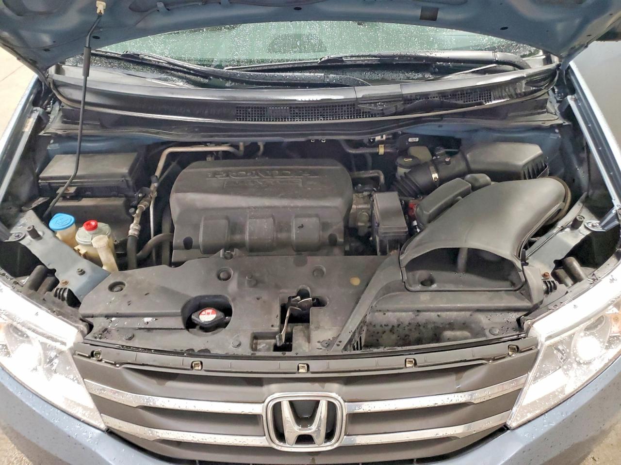 2011 Honda Odyssey Exl Blue vin: 5FNRL5H64BB010328