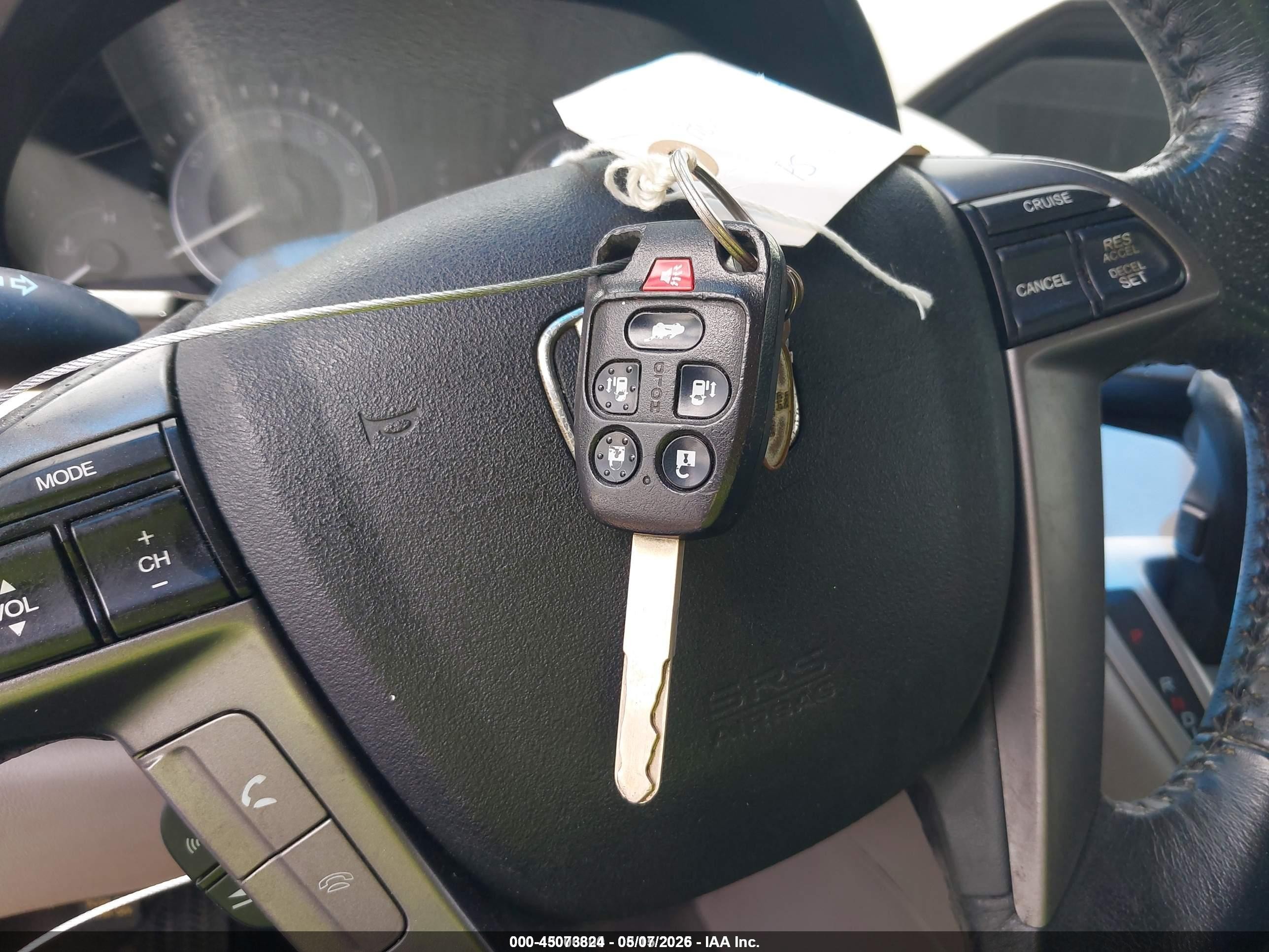 2011 Honda Odyssey Ex-l Gray vin: 5FNRL5H64BB024066