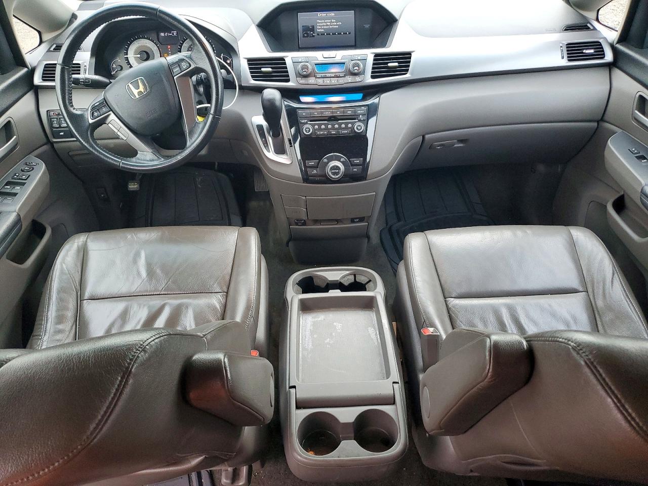 2011 Honda Odyssey Exl White vin: 5FNRL5H64BB025184