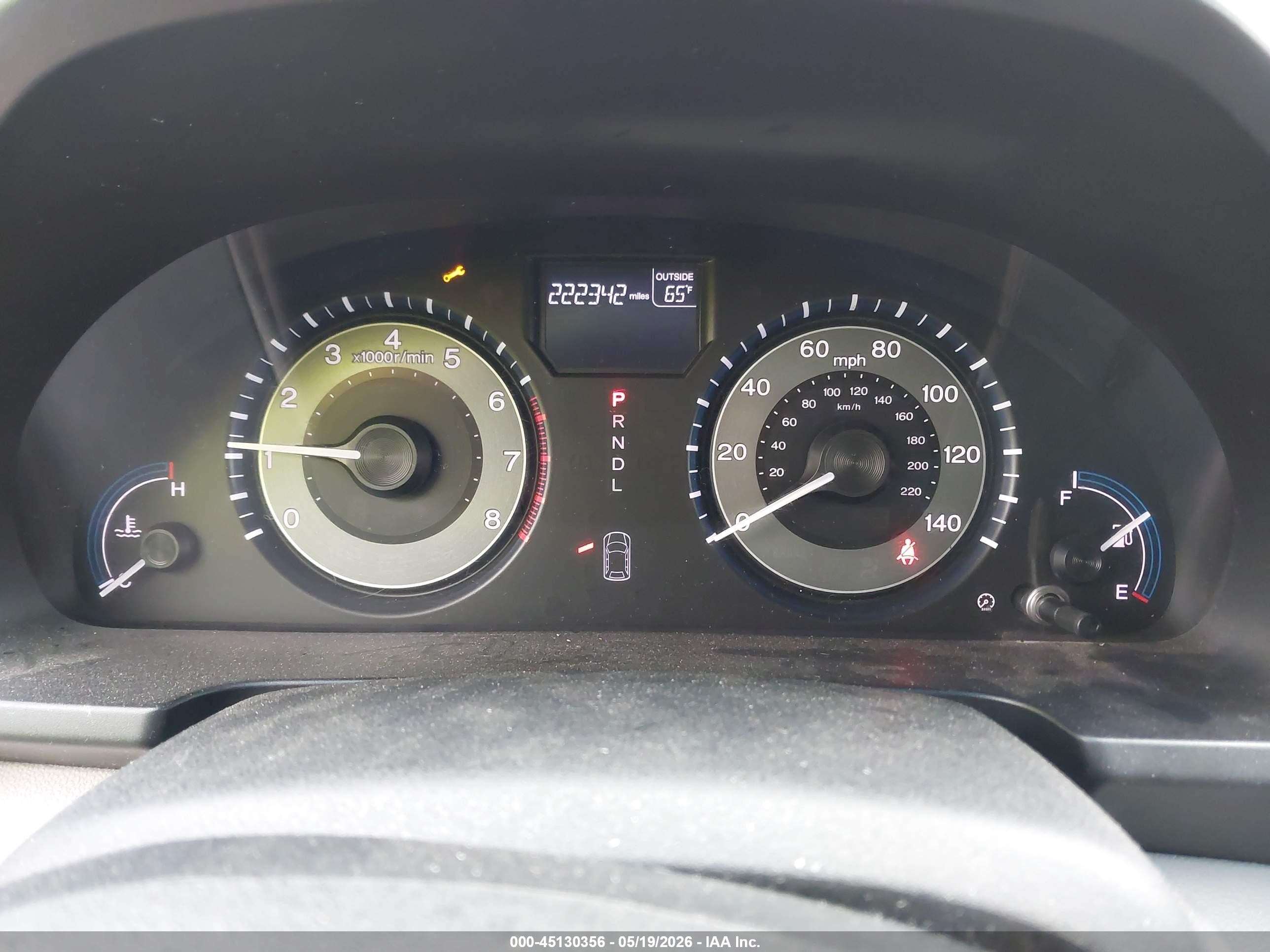 2011 Honda Odyssey Ex-l Серый vin: 5FNRL5H64BB029865